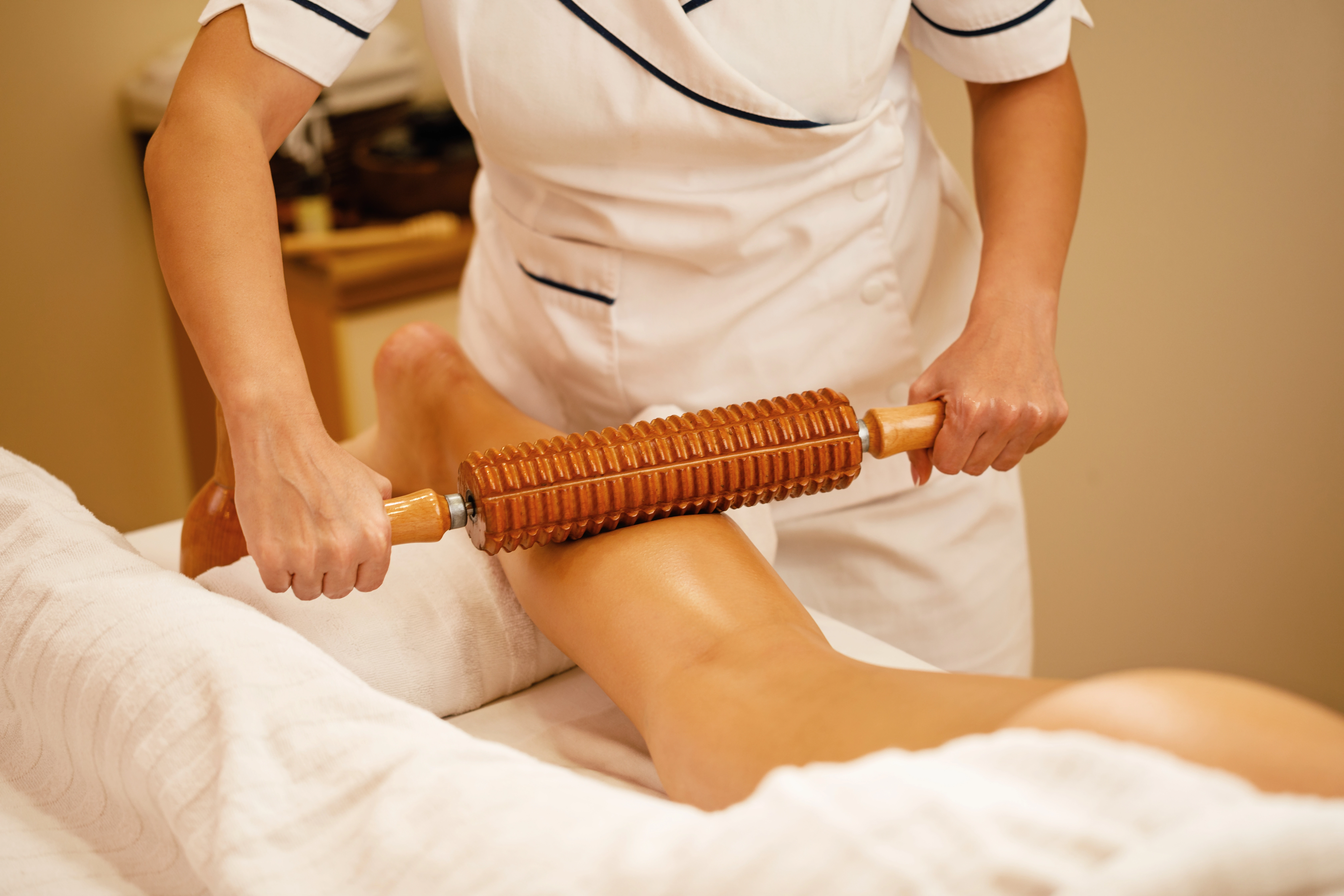 image d'un massage de maderothérapie